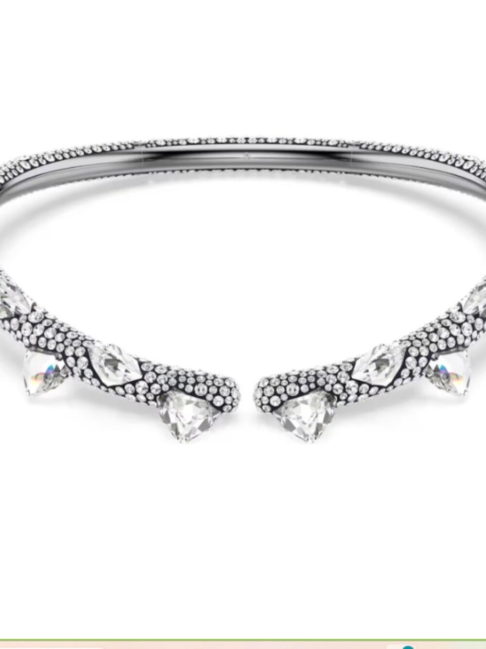 Swarovski Clear Crystal Sublima Choker - Picture 2 of 8